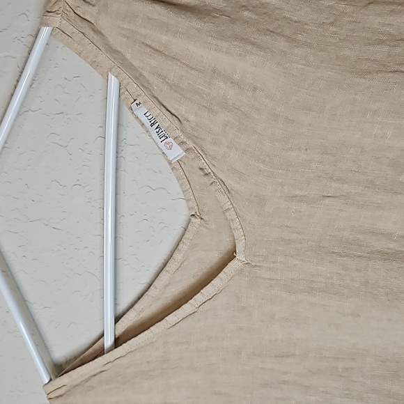 Luisa Ricci linen romper/cover up, size medium - Picture 3 of 13